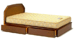 西川のベッド